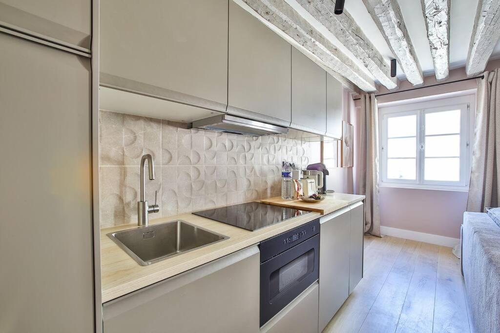 41.Typical Parisian Flat#4Pers#Le Marais#Beaubourg公寓 外观 照片